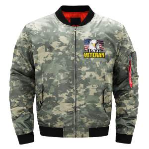 I Served I Sacrificed I Regret Nothing I Am A Veteran OVER PRINT JACKET ...