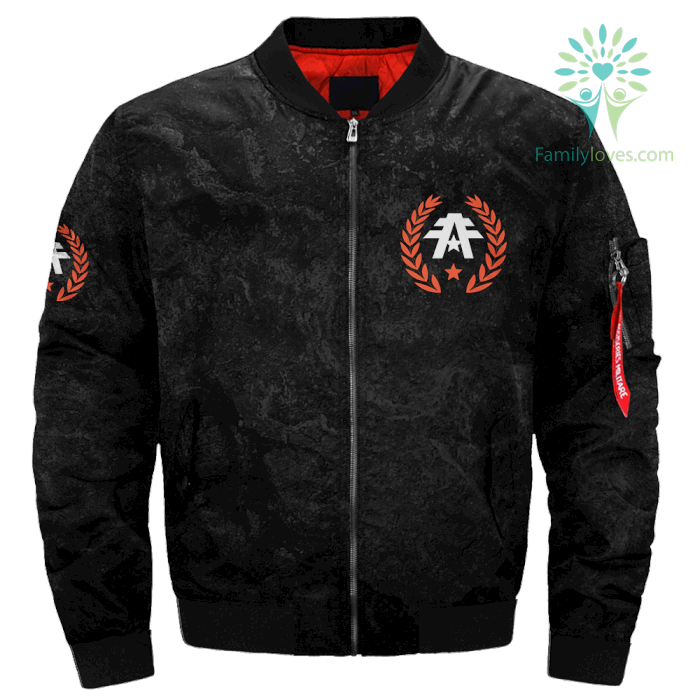 AMERICAN FIGHTER MENS DIVISION OVER PRINT JACKET - Familyloves.com