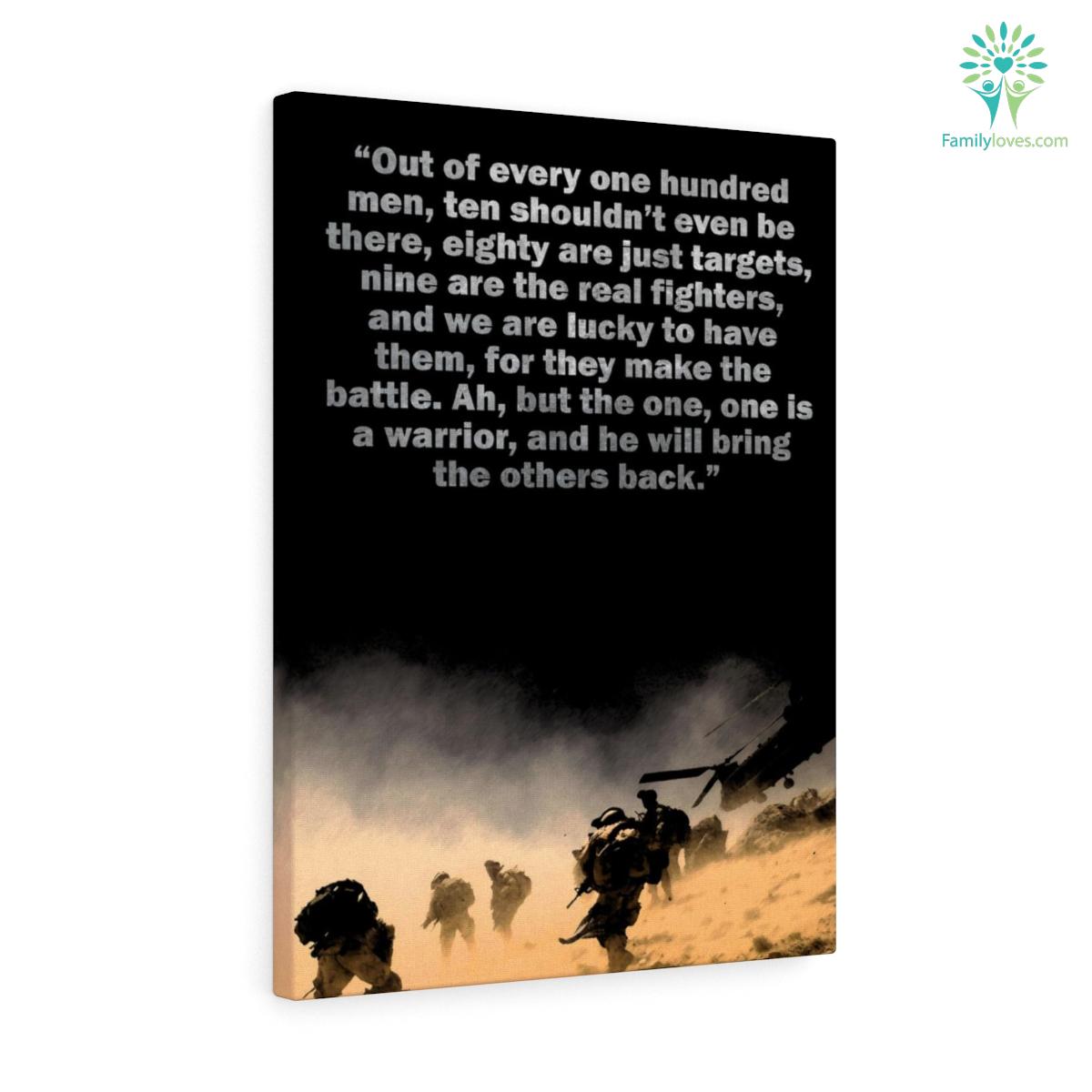 Heraclitus Quote Canvas-Out Of Every One Hundred Men, Ten Shouldn’t ...