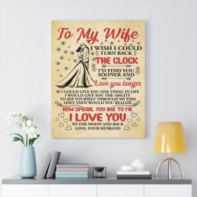 Wifeposters To My Wife Custom Photo Canvas Gift, Letters From Husband ...