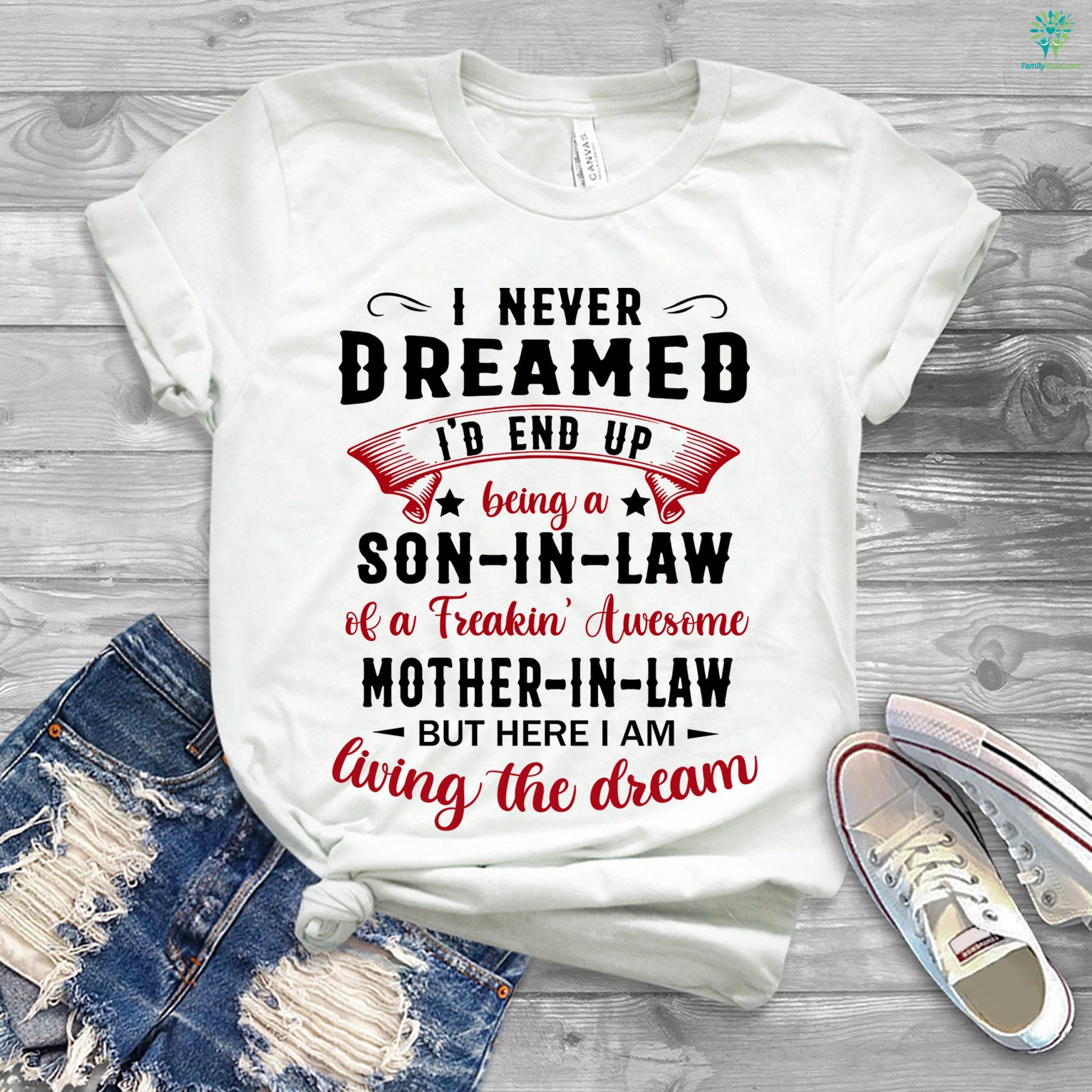 freakin awesome mother in law tee shirt