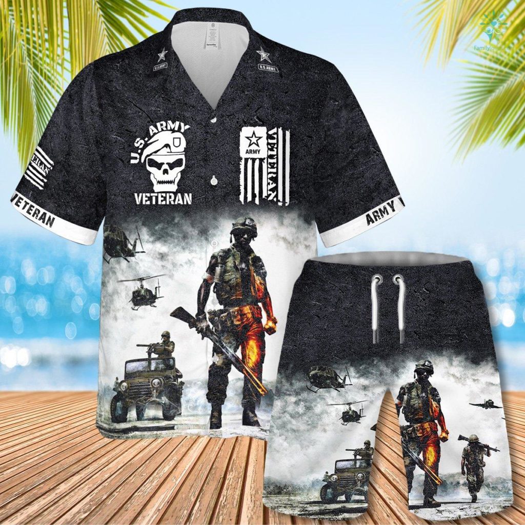 The Vietnam War, Vietnam Veteran Hawaiian Casual Button Down Short ...