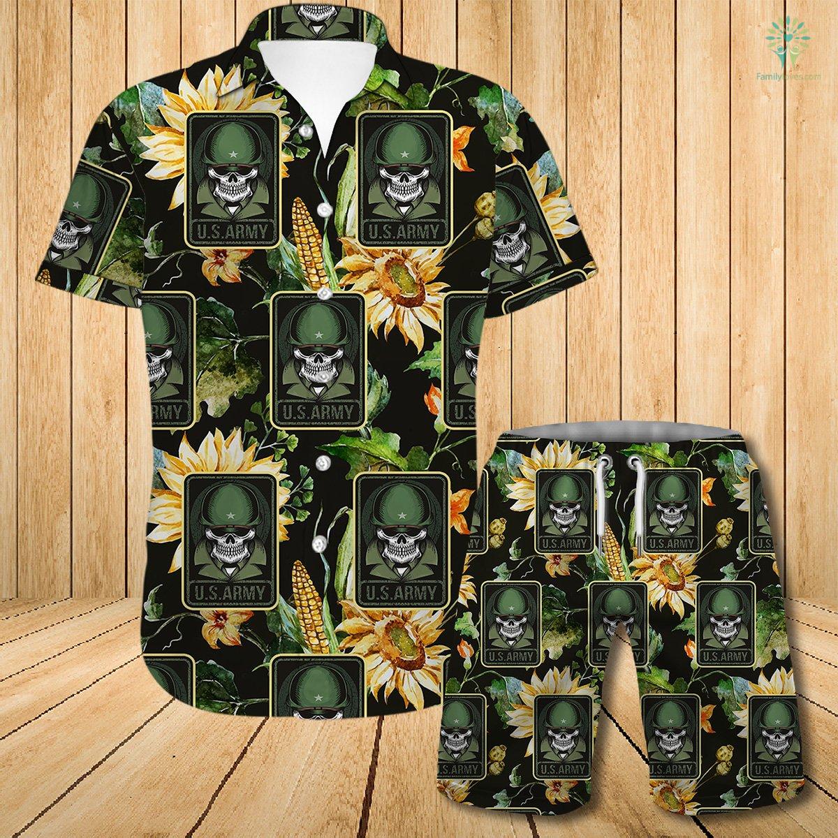 army hawaiian shirt